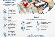 INFO GRAFIK: Belanja Daring Lebih Aman UMKM Makin Mapan