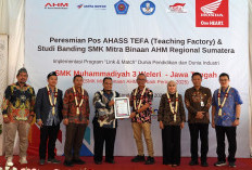 AHM Resmikan Pos AHASS TEFA ke-31 di Kendal, Siapkan SDM Otomotif Siap Kerja