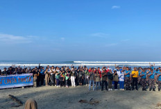 Hari Bumi 2026, Aksi Cinta Pantai dan Pelepasan Tukik Digelar di Pantai Panjang Bengkulu