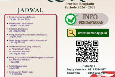 Pemprov Bengkulu Resmi Buka Seleksi Pimpinan Baznas 2026-2031, Pendaftaran Online hingga 21 Juni