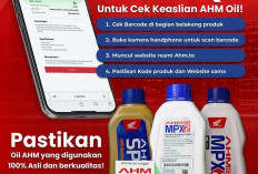 Astra Motor Bengkulu Ajak Konsumen Pastikan Keaslian AHM Oil Melalui Scan QR Code
