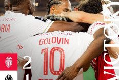 AS Monaco Bungkam Marseille 2-1 di Stadion Louis II, Aleksandr Golovin Jadi Pemecah Kebuntuan