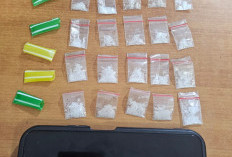 20 Paket Sabu Disita, Satu Bandar Diamankan di Kota Bengkulu