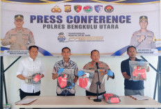 Polres Bengkulu Utara Tangkap Pelaku Penusukan 4 Pemuda saat HUT Arga Makmur