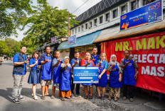 Dorong PKL Naik Kelas, Bank Raya Salurkan TJSL di Cluster Unggulan Sidodadi