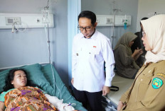 Korban Kebakaran Jalan Jenggalu Dirawat, Dedy Wahyudi Datang Bawa Dukungan dan Bantuan