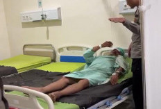 Tabrak Lari di Betungan, Petugas Keamanan Perumahan Luka Berat, Toyota Yaris Biru Dilaporkan ke Polisi