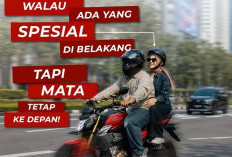 #Cari_Aman, Fokus ke Depan, Ini Pesan Penting Honda untuk Pengendara Berboncengan