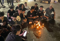 Demo Mahasiswa 'Aliansi Bengkulu Mengingat' di Simpang Lima, Suarakan Kritik terhadap Kebijakan Publik