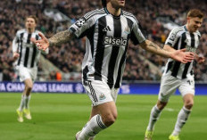 Newcastle United Segel Tiket 16 Besar Liga Champions dengan Agregat Telak 9-3