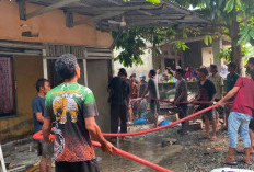 Rumah Warga Manna Terbakar, Kerugian Capai Rp200 Juta Diduga akibat Korsleting