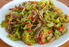 Resep Sambal Pare Teri, Pedas Gurih dengan Sensasi Pahit Nikmat yang Bikin Nambah Nasi