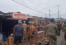 Tak Ada Lagi Toleransi, Pemkot Bengkulu Tertibkan PKL dan Bangunan Langgar GSB di Pasar Panorama