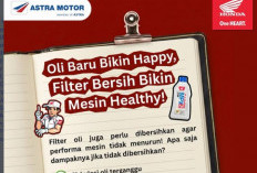 Jangan Cuma Ganti Oli, Filter Oli Motor Honda Juga Wajib Diperhatikan