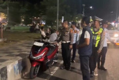 Parkir Sembarangan di Bundaran Mukomuko Mulai Ditertibkan, Pelanggar Diancam Ditindak Tegas