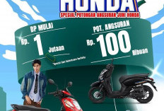 Promo Setuju Honda Juni 2026, Honda Genio Bisa Dibawa Pulang dengan DP Mulai Rp1 Juta
