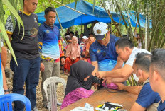 Rutan Manna Gelar Baksos di Lubuk Langkap, Warga Dapat Pengobatan Gratis dan Sembako