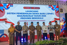 Pemprov Bengkulu Resmi Launching SPMB 2026, Titip Siswa dan Pungli Dilarang