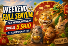 Weekend Full Senyum! Cek Keberuntungan untuk 5 Shio di Akhir Pekan Ini