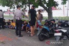 40 Motor Disita di Bencoolen Street Bengkulu, Balap Liar Diburu Polisi