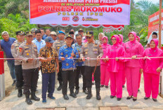 Jembatan Merah Putih Presisi Rampung, Akses Warga Desa Cinta Asih Mukomuko Kini Lebih Aman