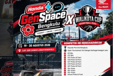 Honda GenSpace Bengkulu X Walikota Cup 2026 Digelar, Ada Hadiah Honda BeAT