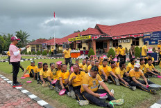 Semarak HUT RI ke-81, Polres Mukomuko Gelar Lomba dan Perkuat Kekompakan Personel