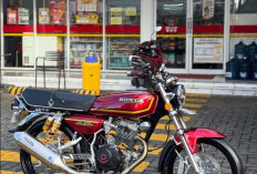 Ide Modifikasi Honda GL 100 yang Keren, Aura Retro-nya Makin Kuat