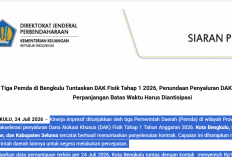 3 Daerah di Bengkulu Tercepat Salurkan DAK Fisik 2026, DJPb Ingatkan Jangan Terlena Relaksasi