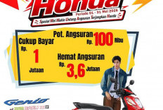 Spesial Mei 2026, Kredit Honda Genio Lebih Ringan dengan Hemat Angsuran Rp3,6 Juta