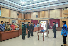 Kadis Dikbud dan Kadis Kesehatan Provinsi Bengkulu Resmi Dilantik, Ini Pesan Pj Sekda