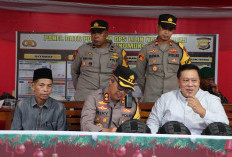 Kapolres dan Bupati Mukomuko Tinjau Pos Pam dan Pos Yan Jelang Nataru