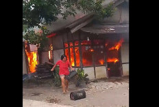 Kebakaran Hebat di Kepahiang, Rumah Warga Ludes dan Kerugian Capai Rp300 Juta
