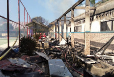 Kebakaran SMPN 19 Bengkulu, 7 Bangunan Ludes Terbakar, Proses Belajar Tetap Berjalan