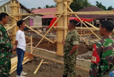 Dandim 0428 Mukomuko Tinjau Pembangunan Gerai KDKMP, Target 40 Persen Akhir 2025