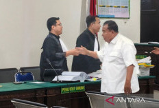 Bando Amin Diperiksa dalam Sidang Korupsi Tanah GOR Kepahiang, Bantah Pernah Perintahkan Pengurangan