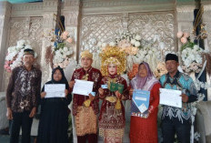 478 Pengantin di Rejang Lebong Sudah Dapat Adminduk Terpadu, Cukup Urus Lewat KUA