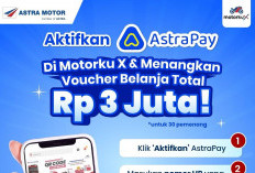 Hubungkan AstraPay ke Motorku X, Ada Voucher Belanja Rp3 Juta untuk 30 Pemenang