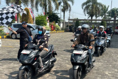 Rolling City Honda Bengkulu Meriahkan Hari Pelanggan Nasional, Safety Riding Jadi Sorotan