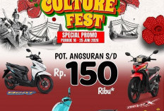 Honda Culture Fest 2026 Tebar Promo Potongan Angsuran hingga Rp150 Ribu untuk Konsumen Bengkulu