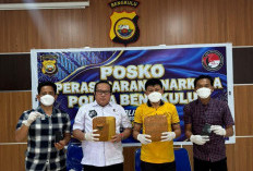 Warga Kaur Ditangkap di Bengkulu, Polisi Sita 2 Kg Ganja dan Paket Sabu