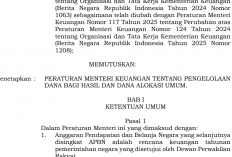 PMK 35 Tahun 2026 Pertegas Tugas KPPN, Penyaluran DBH dan DAU Kini Wajib Lewat Verifikasi Ketat