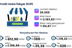 KUR di Bengkulu Tembus Rp2,16 Triliun, Lebih dari 25 Ribu UMKM Nikmati Pembiayaan