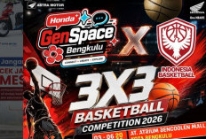 Honda Gen Space Bengkulu Gelar 3X3 Basketball Competition 2026, Ada Promo Vario 160