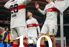 Amankan Tiga Poin, VfB Stuttgart Jauhi RB Leipzig di Klasemen Bundesliga