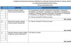 PPPK Sekolah Rakyat 2026 Sediakan 226 Formasi Pengelola Keuangan, Lulusan D3 Semua Jurusan Bisa Melamar