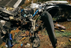 Aksi Balap Liar di Pantai Panjang Bengkulu Bikin Dua Motor Remuk, Pengendara Kabur