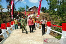 Kodim 0409 Bangun 12 Jembatan di 3 Kabupaten, 8 Titik Sudah Rampung