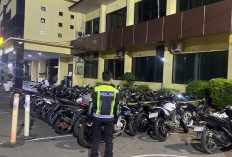 Patroli Malam Polresta Bengkulu Sita 16 Motor, Balap Liar dan Knalpot Brong Jadi Sasaran
