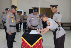 Polresta Bengkulu Gelar Sertijab Kabag SDM, Ini Pejabat Barunya
